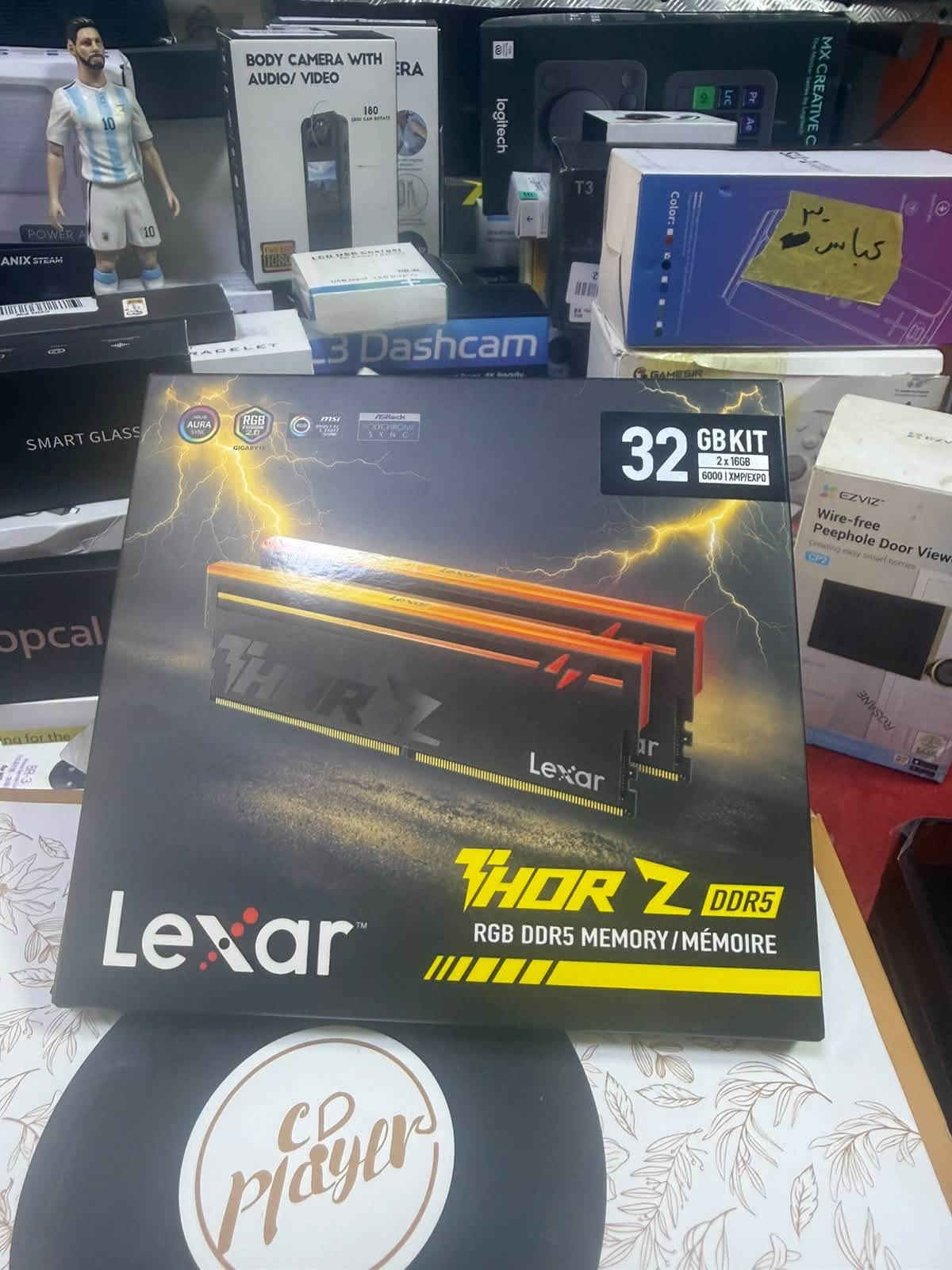 رام DDR5 • ٣٢ جيجا • ٦٠٠٠ ميجاهرتز