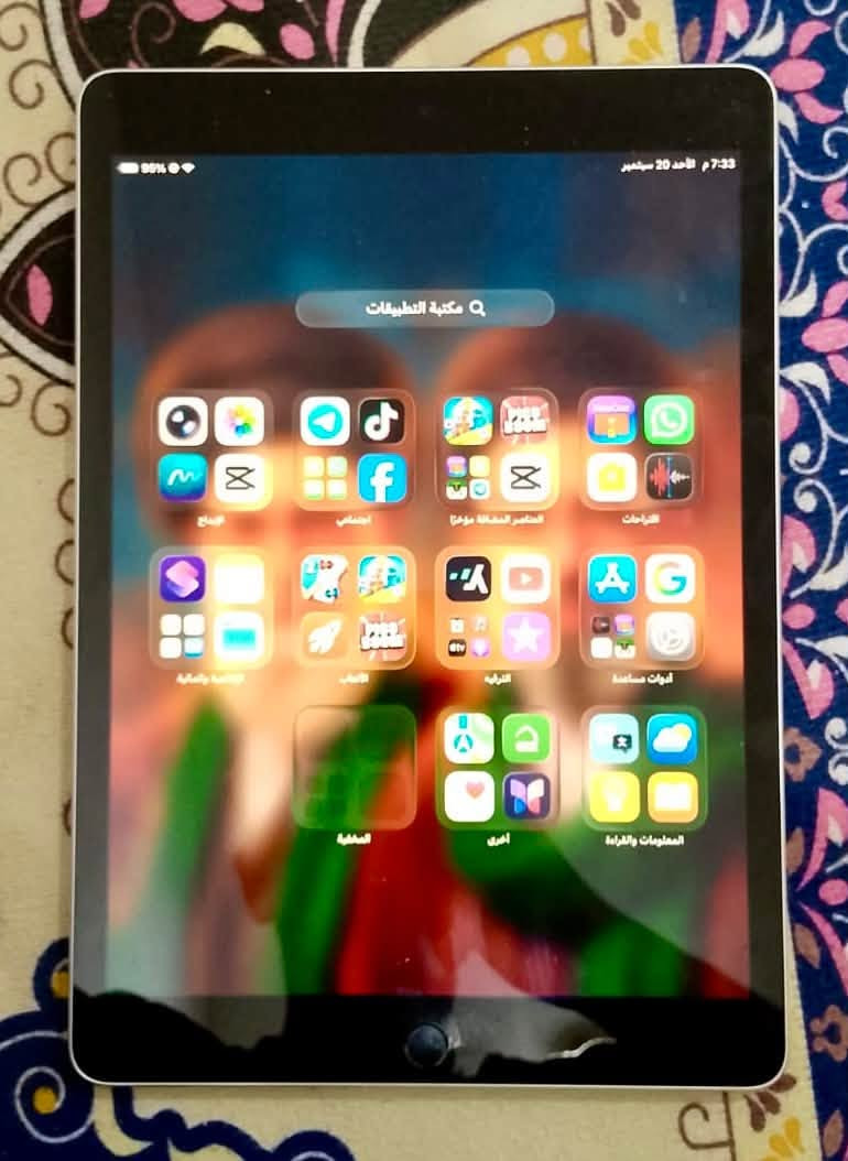 ايباد 9 للبيع ايشغل 60 فريم سعره 290 وبي مجال ،شرط الفحص وياة كفر اسود هدية للتواصل
7829795689
