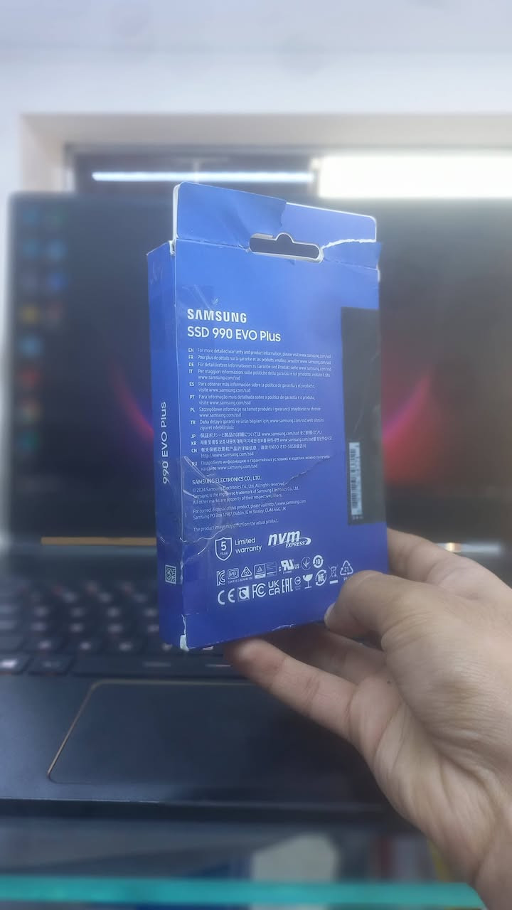 سامسونج 990 EVO Plus • جديد • ضمان ٣ أيام