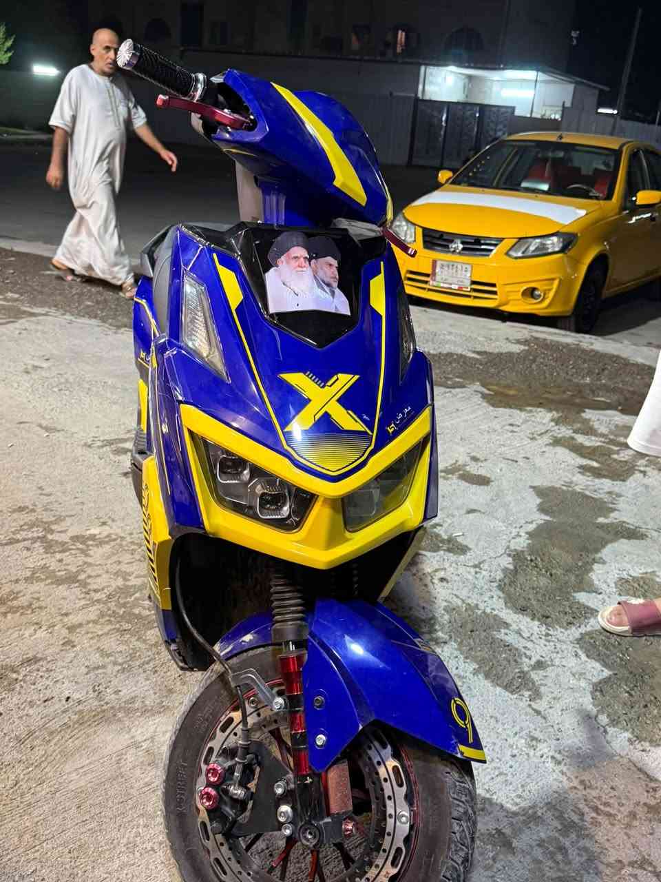 السلام عليكم
 دراجه شحن جي تي٢٠٢٦ للبيع 

ست بطاريات ٣٢ امبير كرافين جدد امانه الله ورسوله 

٣سرع 
دبل امامي دهن رالخلفي غاز 

ويل احمر مزود 

ملف ٣٠٠٠ حقيقي ١٠٠٪؜١٠٠

ماشيه ٣٠٠٠بس 

تايرات جدد 

لايت عالي ناصي رماش 

اشاير يمنه يسرة ودبل اشارة

مثبت سرعه 

دراجه تخبل وحلوة وسريعه طياره كلش مريحه وسريعه 
مكاني بغداد السيديه مجمع سته ***********
راسلني واتساب وبيك خير وتدلل
