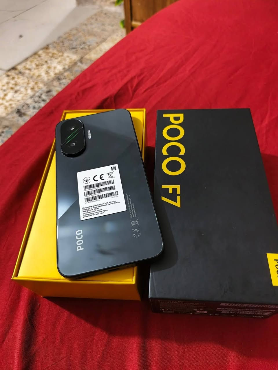 Poco F7 استخدام 3 اشهر كامل 
مراوس بـ بسامسونك اس الترا 
***********
