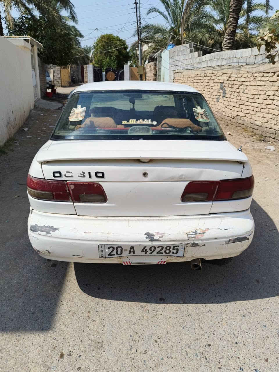 السلام عليكم بيع فقط 

كيا سيفيا موديل 1996 

رقم ديالى نكليزي بأسمي سنويه لل 31

صاعده هزه 

كير محرك مكفولات 

صدر جديد تخم تاير جديد 

كير عادي محرك مفتوح 

دوشمه كامله جلد 

تبريد شغال نقصه بس بنكه 

السياره تحويل مباشر 

مكان السياره ديالى ناحيه الوجيهيه 

للاستفسار الاتصال على الرقم 

***********
