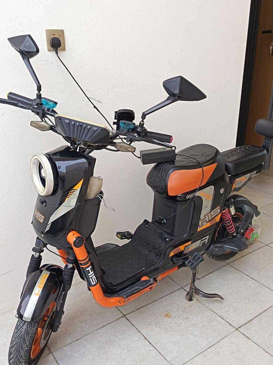 HIS X900 • بطاريات منتفخات • فرامل تحتاج تصليح