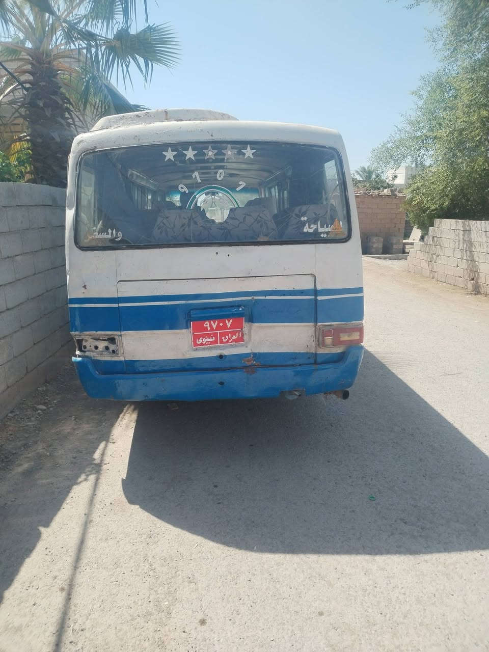 سلام عليكم كوستر للبيع محرك وكير شرط محرك البلادي كاز راعيه موجود شرط التحويل كامله شقاله نقص بس الباتريات مكان ديالى الخالص  اسعر 3وربع وبيه مجال    ***********
