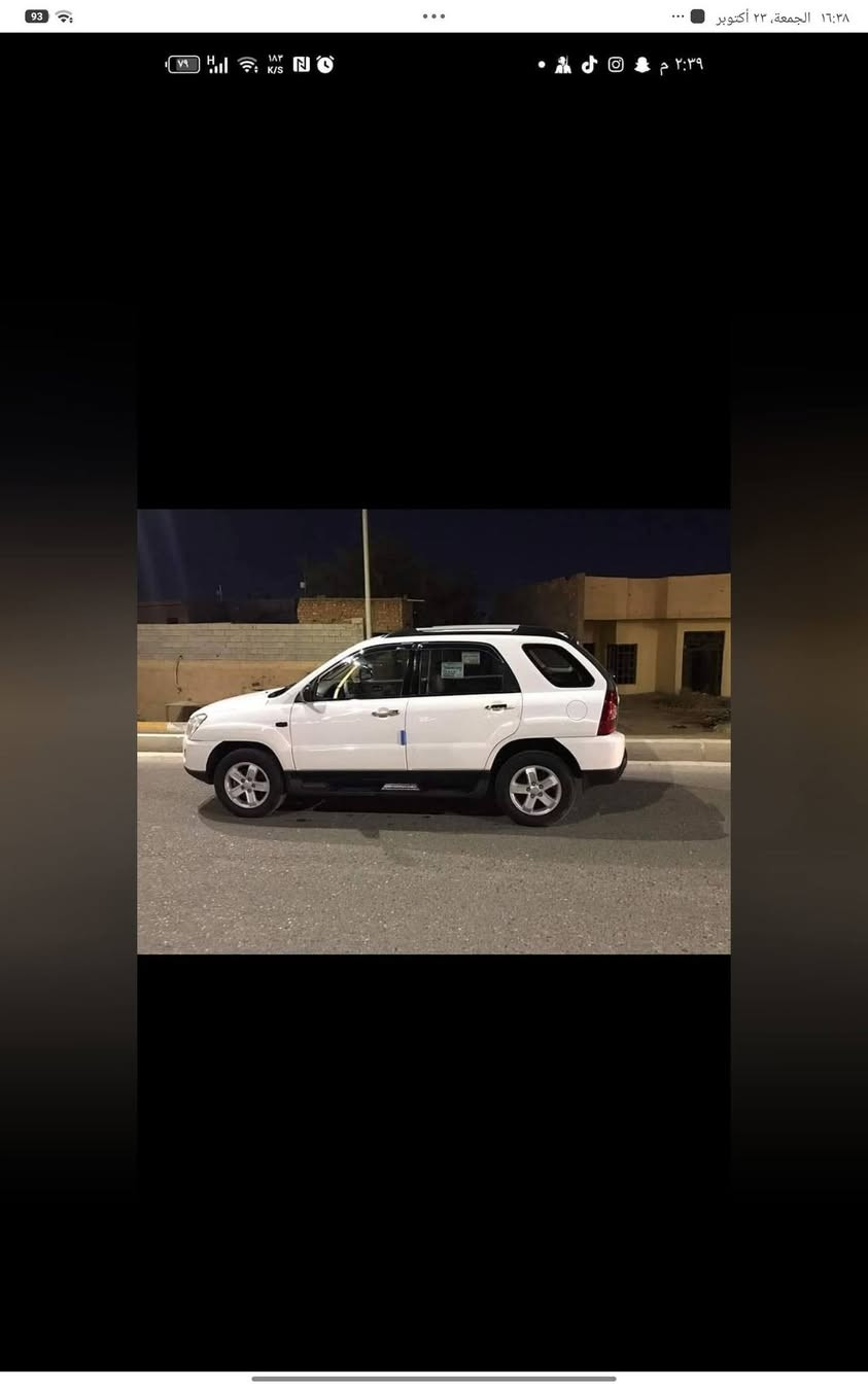 كيا سبورتج • ٢٠١٠ • رقم انبار