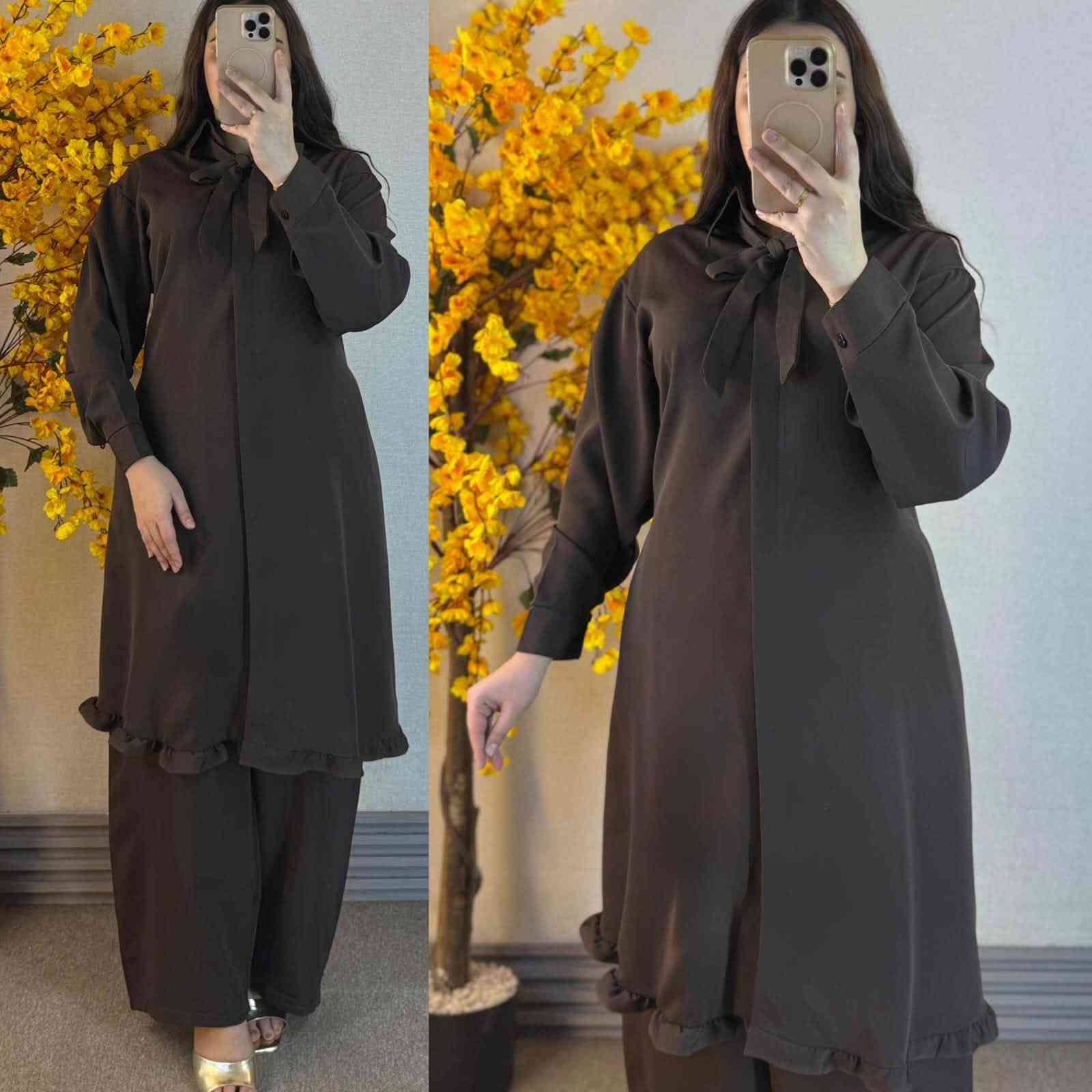 ✨ أناقتچ تبدأ من اختيارچ ✨

سوت نسائي راقي مكوّن من قطعتين 💕
تصميم أنيق، مرتب ومناسب للطلعات والمناسبات 🌷

🎨 متوفر بـ 8 ألوان مميزة حتى تختارين اللون اللي يناسبچ
👗 خامة مرتبة وتفصيل أنيق
📦 متوفر للطلب
🚚 توصيل متوفر
كل هذا الجمال 20 الف بس 

اختاري لونچ المفضل وخلي أناقتچ تحچي عنچ 🤍

📩 للطلب والاستفسار راسلونا على الخاص 
***********
