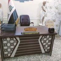 كرسي دوار وميز مكتب للبيع 07808246325