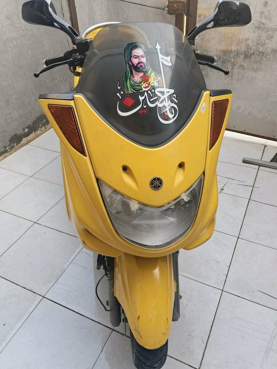 سلام عليكم ماجسته دبل رون  للبيع الدراجه نضيفه ما بيها اي نقص نكره سلف باي وقت اوراق موجوده كهربائية كله شغاله مكان حله شارع 80 رقم ‏‪***********‬‏
