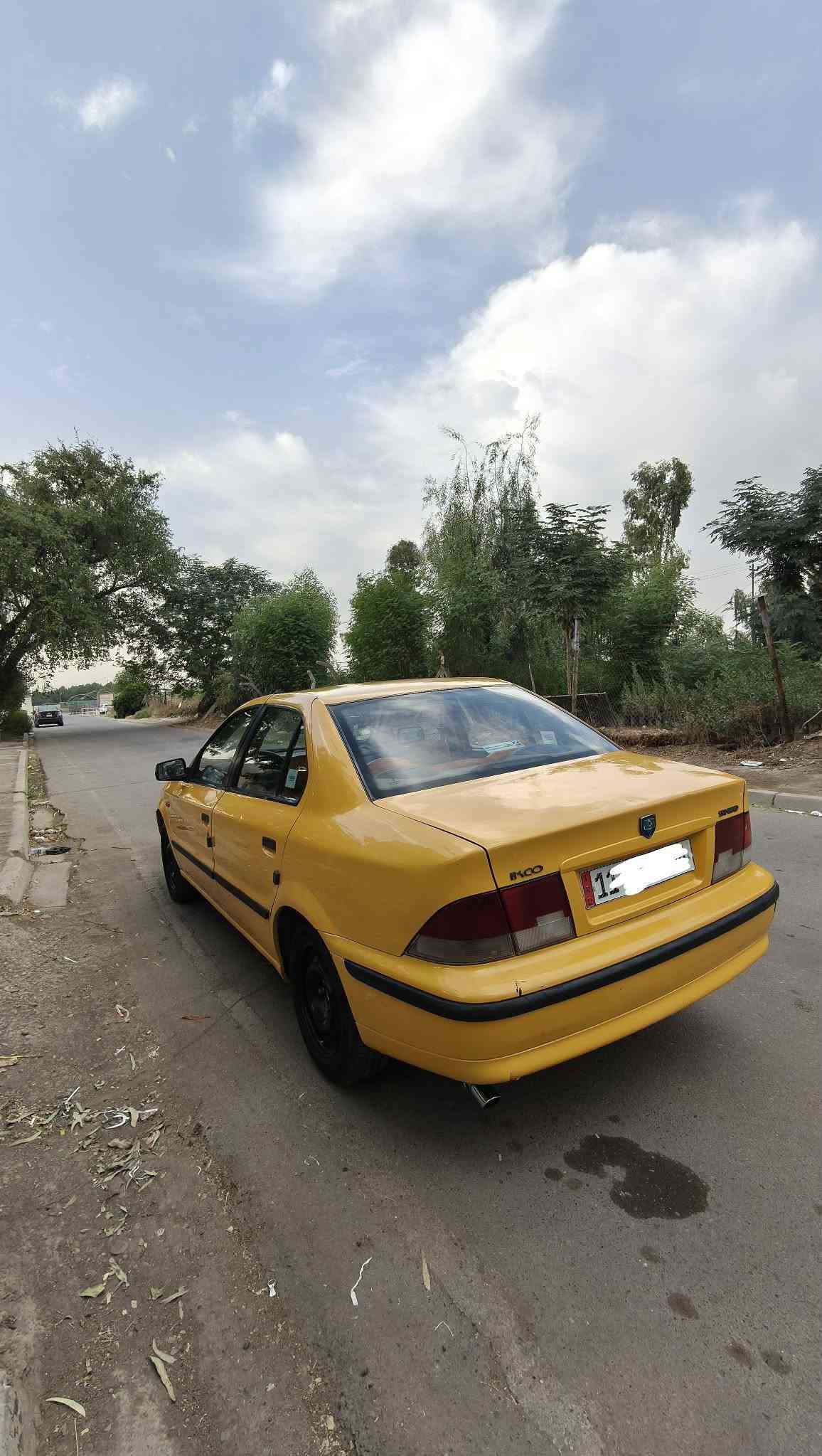 سمند ٢٠١١ • تكييف ثلج • رقم بغداد
