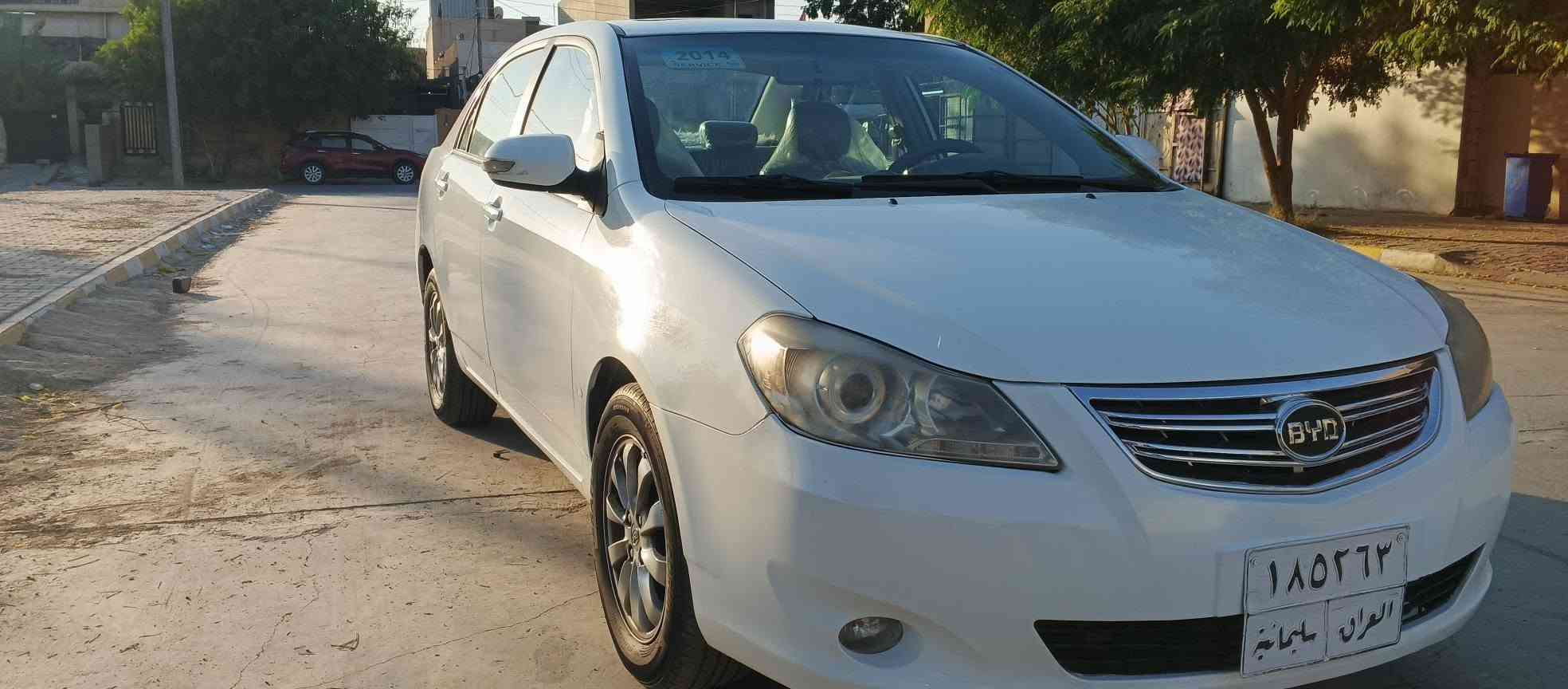 سلام عليكم سياره BYD للبيع موديل 2014 مكينه 18 شرط تحويل +بطاقه بانزين موجود للاستفسار اتصل علا هذا رقم***********

