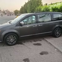 دوج كرفان موديل 2018وارد امريكي حادث بسيط بدون دواخل جاملغ وبنيد تخم ت...
