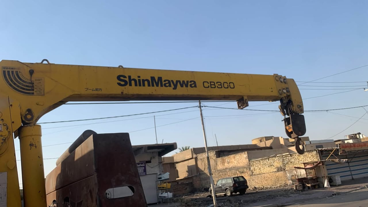 للبيع كرين 3طن 3سلايت جديد حاويه مكفول كفاله عامه سعر 62وبي مجال للاستفسار ***********
