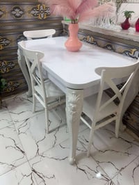 ميز طعام • جديد • ٤كراسي