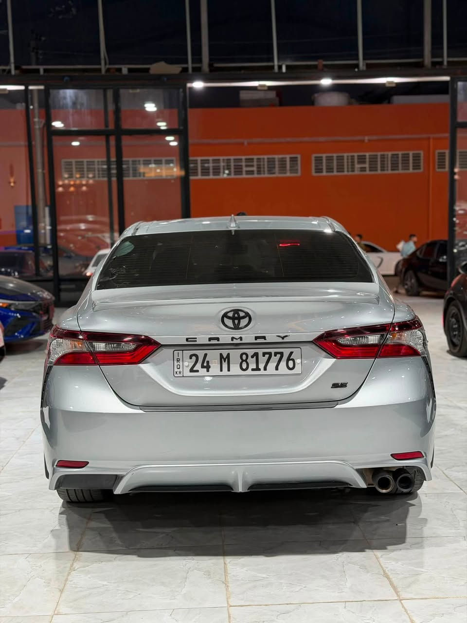🚘 للبيع كامري 2023 SE
📍 الممشى: 21 ألف ميل�⚙️ المواصفات: SE
 ● محرك 2.5 لتر 4 سلندر
 ● قير أوتوماتيك 8 سرعات
 ● جنوط رياضية
 ● مقاعد رياضية
 ● شاشة ترفيه
 ● Apple CarPlay وAndroid Auto
 ● Toyota Safety Sense 2.5+
 ● مثبت سرعة راداري
 ● تحذير ومساعدة الخروج عن المسار
 ● أنوار عالية أوتوماتيك
 ● كاميرا خلفية
💥 الحادث: بوند وجاملغ، والمبدلات كلها أصلية.�🎨 السيارة بلا صبغ�🛋️ الدواخل سليمة�🛡️ الإيربكات سليمة
💰 السعر: 190 ورقة، والمجال قليل
📞 للاستفسار: ***********�📍 العنوان: الموصل – المعارض الحديثة
