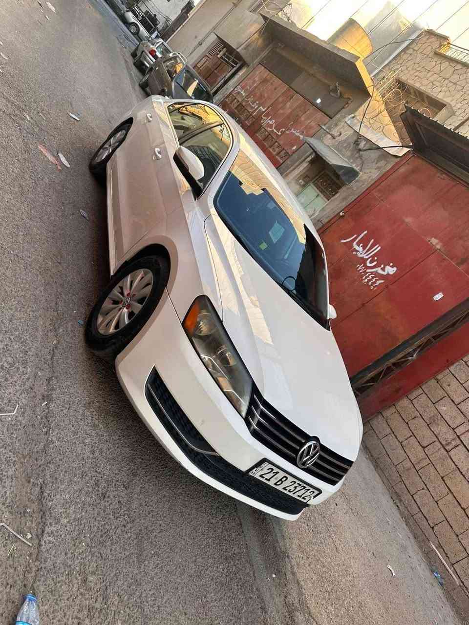فولكس واكن باسات
 موديل 2014 محرك 5 سلندر خليجي خمس مواصفات .. تحكمات كامله . شاشه جبيره كشنات تدفئه .. 
كير محرك شرط بدون خلل وفتح ..
كامله مدامه تايرات جديده
بدون دواخل  فقط دوسةخلف سكن  بيها شبرين صبغ 
السياره ماشيه 165 الف 
بيها بطاقة وقودية خاصه

موقع السياره كركوك
سعر 140وبيها مجال للطيبين .. 
 رقم الموبايل ***********
*********** كركوك, العراق
