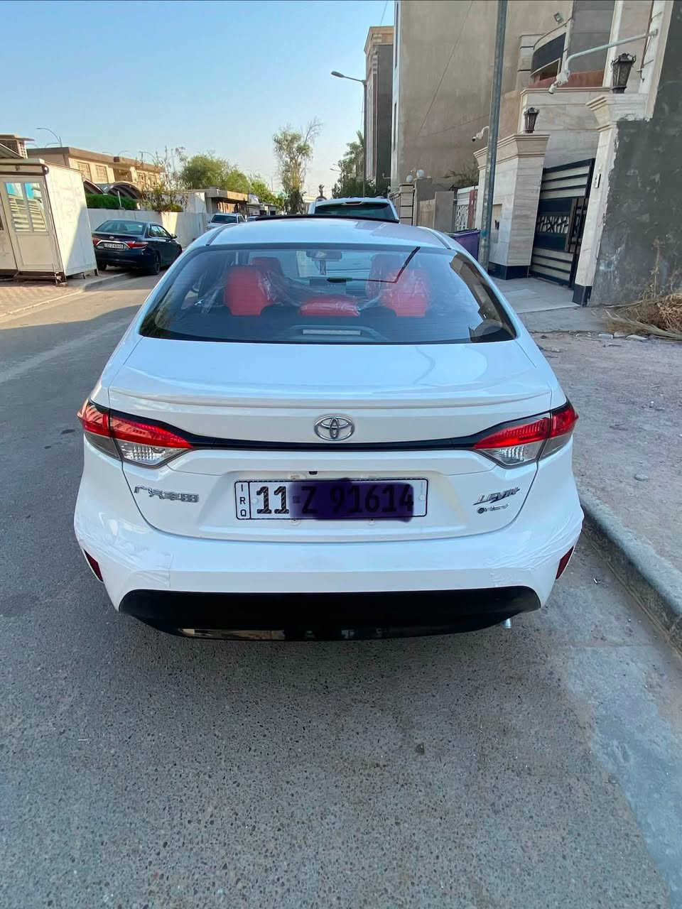 السلام عليكم
كورلا هايبرد شكل الامريكي موديل 2025 سيارة جديده ماشية 11 الف مكفوله من الصبغ والبارد بيه رصعات 2 بالجاملغ الخلفي بيه بلباب هم رصعه سيارة فول كشن جلدكهرباء  فتحه بصمه واهواي مواصفات بيه باسمي تحويل مباشر رقم بغداد مكان بغداد حي القادسية مبايل 
*********** 
سعر 158 وبيه مجال بسيط سياره شركه بعده جديده
