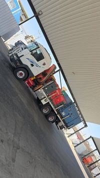 سكانيا 2001 سياره باج بطن بلادي كرين 10 طن سبع سلايتات اربعه هيدروليك ...