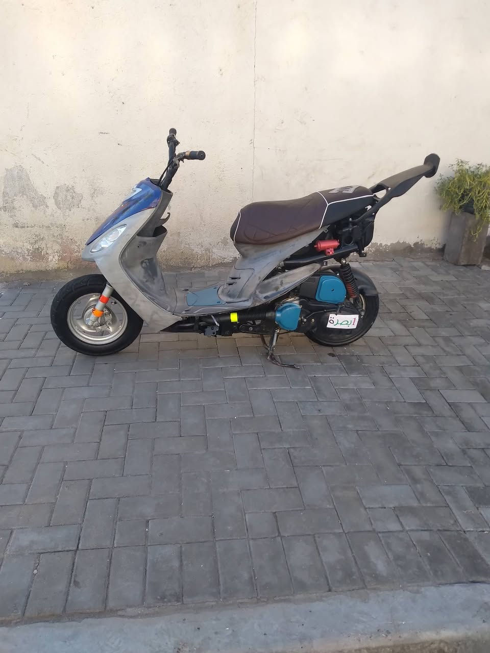 سلام عليكم  دراجه قجمه  للبيع ما مفتوحه سعر 550بصره  معقل قرب مستشفى المواني رقمي ***********شراي متواجد وتساب
