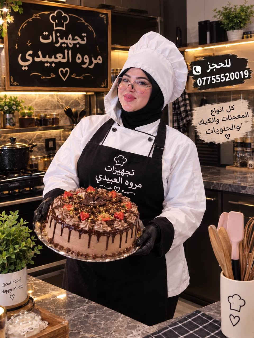 يلا جهزو نفسكم لعرض اليوم 
كبه حلب 
كبه بتيته جاب
كبه جريش 
كبه برغل 
سمبوسه 
بورك 
لحم عراقي خالص 
مع جدر دولمه صغير هديه 
كل هاذه ب 25 الف 
وتوصيل داخل بغداد فقط 
للحجز *********** Colombo, Sri Lanka

نص مكتوب في الصور:
- للحجز ***********
- كل انواع المعجنات والكيك والحوليات ♡
