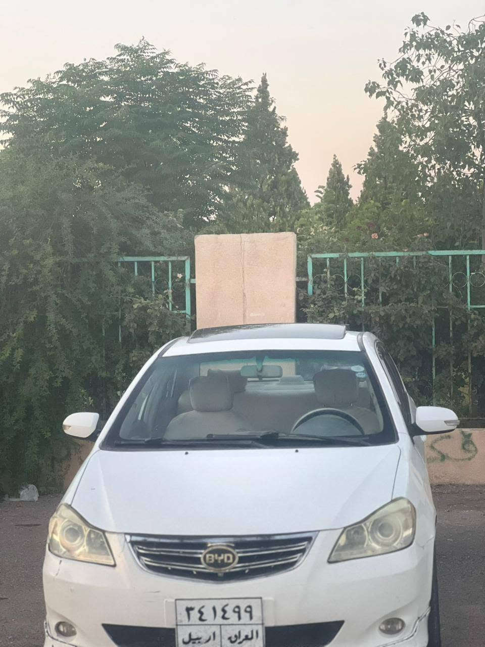 byd 2014
تۆماتیک 
تەبرید 
جارجام کارەبا
حەساس
ئایپات
بەسمە
جارتای نوێ
پاتری نوێ
سێرڤسی کامل سەیارەکەم تازەکردیە
گێر مەکینە بیلادە بەشەرت
تەقەو ڕەقەی بەشەرت 
کامل کارەبایاتی لەسەر بیلادیە دەستکاری نەکرایە
سەیارەکە سێپارجەی سبوغە 
سعری 58$ 
***********
۰۷٥۰۱٨٥٨٦٨۲ أربيل, العراق
