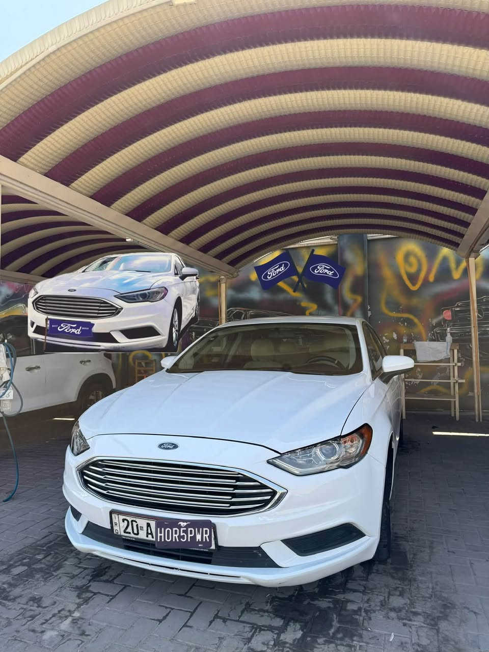 � للبيع فورد فيوجن 2018
🔹 محرك 2500L مرغوب

🔹 السيارة جاهزة من كلشي وما تحتاج أي تصليح

🔹 الحادث كان في أمريكا فقط، والضرر كان في هلال الجاملغ  الخلفي وتم الصبغ على كد الهلال

🔹 موجودة صورة الحادث الأصلية قبل الإصلاح والصبغ للتوضيح

🔹 بالعراق صار بيها صبغ بسيط بالجاملغ الأمامي، والصورة قبل الصبغ موجودة أيضاً

🔹 بيها بارد بمناطق معينة 

🔹 السيارة رقم ديالى

🔹 مكان السيارة: بغداد – البلديات

🔹 الملكية باسمي

السيارة جاهزة للفحص بأي مكان، .

📞 للاستفسار والتواصل:

***********
