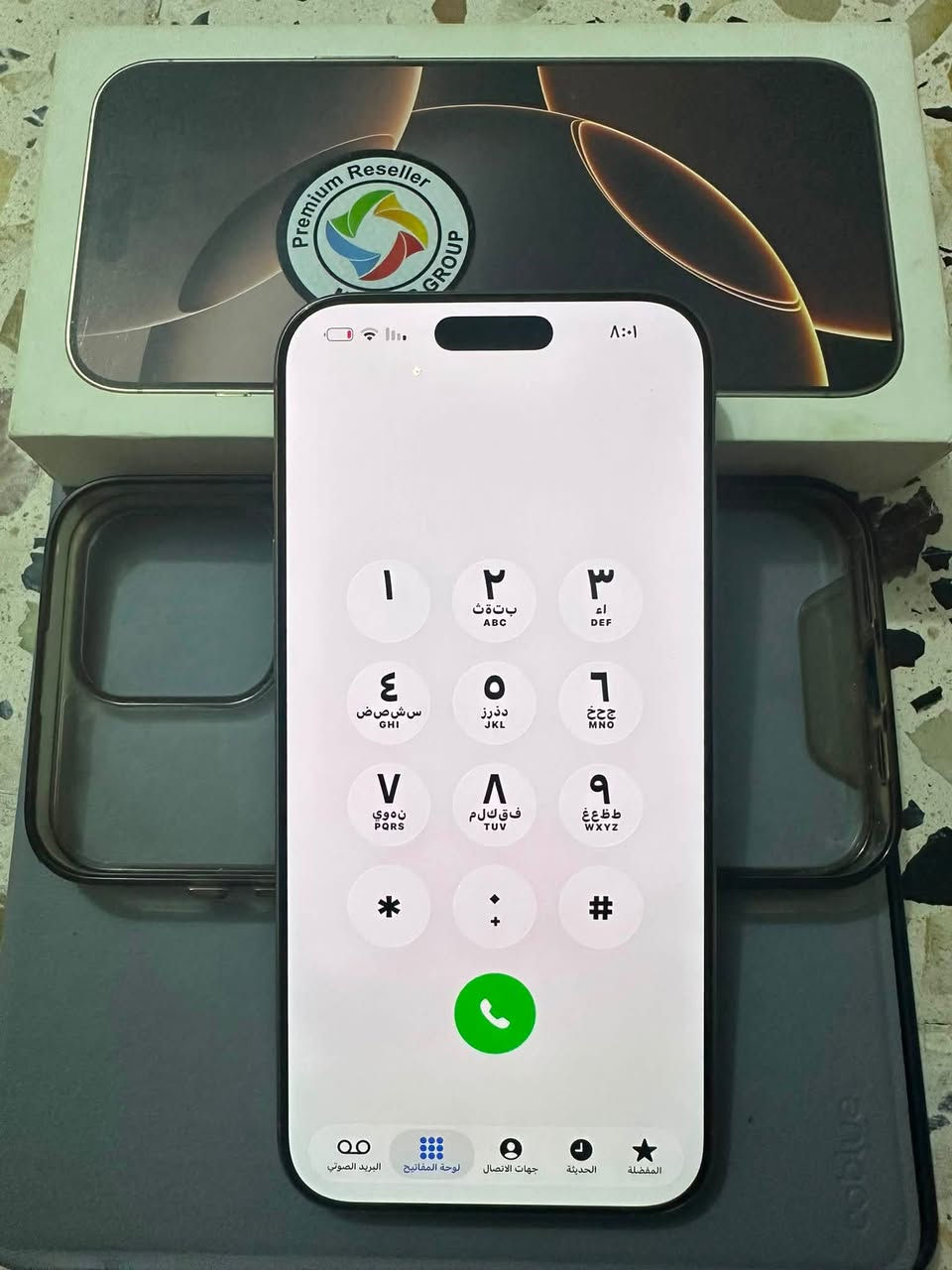 ايفون 16 pro max 
جهاز ماستر 
بطاريه 92%
بي نقطه بلشاشه زغيره واضحه بلصور 
مكاني شعب 
سعر مليون  او مراوس 
***********
