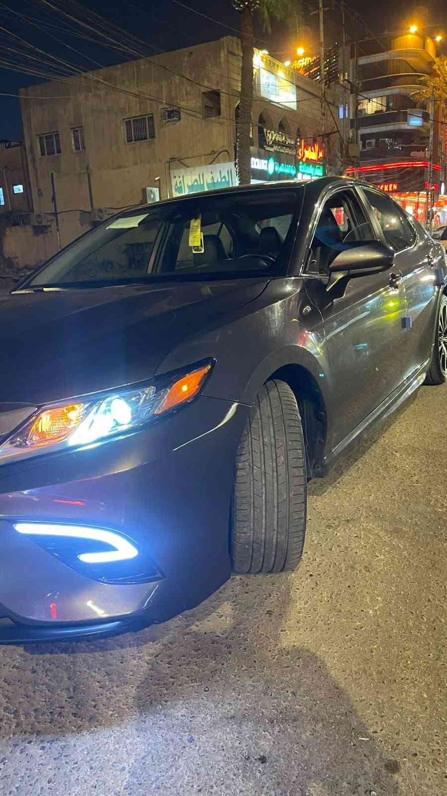 كامري ٢٠١٩ 
موصفات السيارة se 
بيها جاملغات امامية ٢ بدون ايرباك 
وباب الخلفي عمس السايق والجاملغ الخلفي صبغ فقط 
مكان السيارة الدورة 
***********
السعر ١٤٧ وبيها مجال
