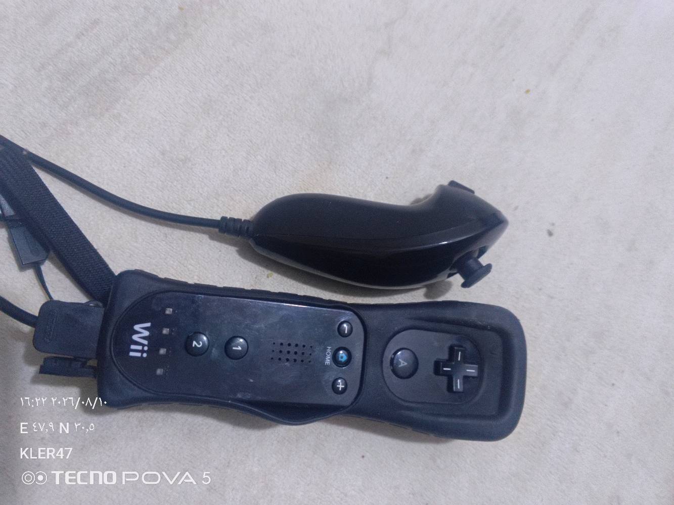 Nintendo Wii 
جهاز شرط النضافة جديد ماعدا شخط اسود صبغ مو ضرر 
ريجن كوري 
الجهاز مكرك (بدون العاب)
جهاز كامل مكمل ماعدا السنسر بار (بشموع عادي)
ويجي بدون كارت تخزين SD CARD 
ب50 الف
توصيل موجود ب 6 آلاف
مكاني البصرة الصالحية مدرسة كوت الكوام