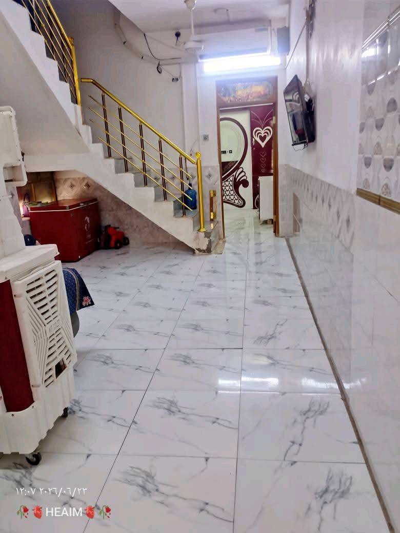 بيت للبيع حي ميسان النجف 100متربناء درجه اولى يرهم مراوس بيت 150متر