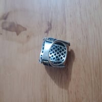 خاتم فضه مطعم نحاس تحفه للبيع السعر خاص 07707194170