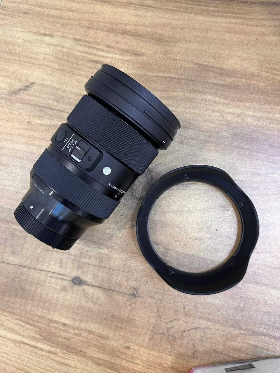 تحياتي للجميع
للبيع عدس sigma 24_70
F2.8
مستعمل نظيفه جدا
مكاني بغداد /حي الخظراء
***********
