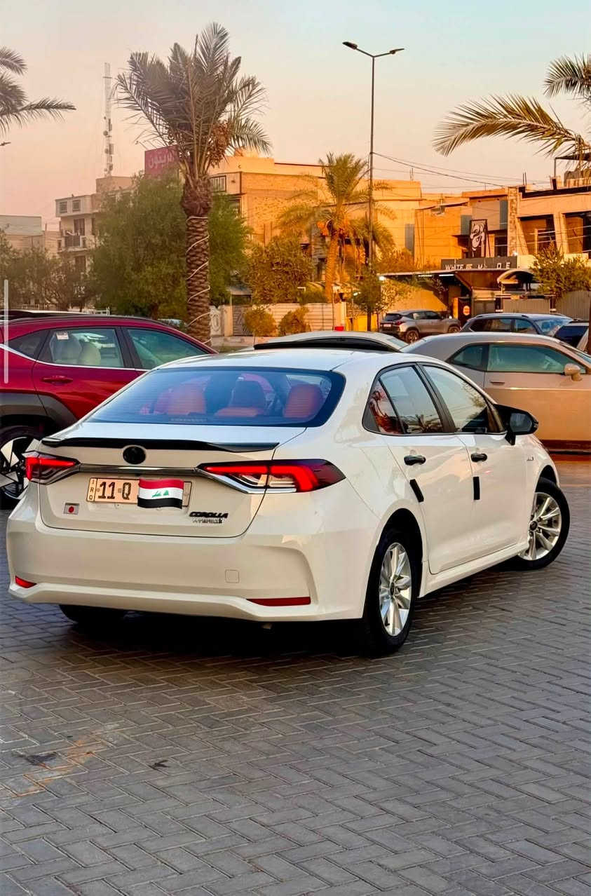السلام عليكم للبيع
للبيع تويوتا كورلا هايبرد شكل الخليجي 
موديل 2024
العلامه الزرگه الوجبة الاولى فول مواصفات 
داخل مشمشي 🧡 كشنات 2 كهرباء 
كفالة عامة من الصبغ والتبديل والحالوب
بيها فقط PDR ٣ اماكن صغار 
ماشيه 28 لف كيلو 
سياره جديده
رقم بغداد بأسمي شخصياً تحويل مباشر 
السعر 148 وبيها مجال بسيط 
للاتصال *********** 
مكان السياره بغداد حي الجهاد حي الحسين
