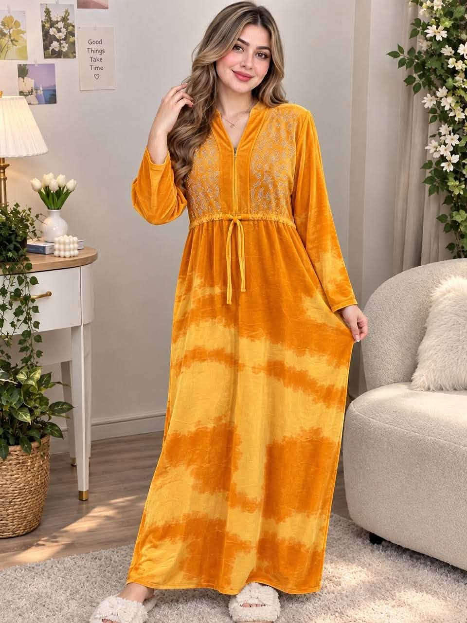 دشداشة • مخمل • مقاسات L/XL/XXL