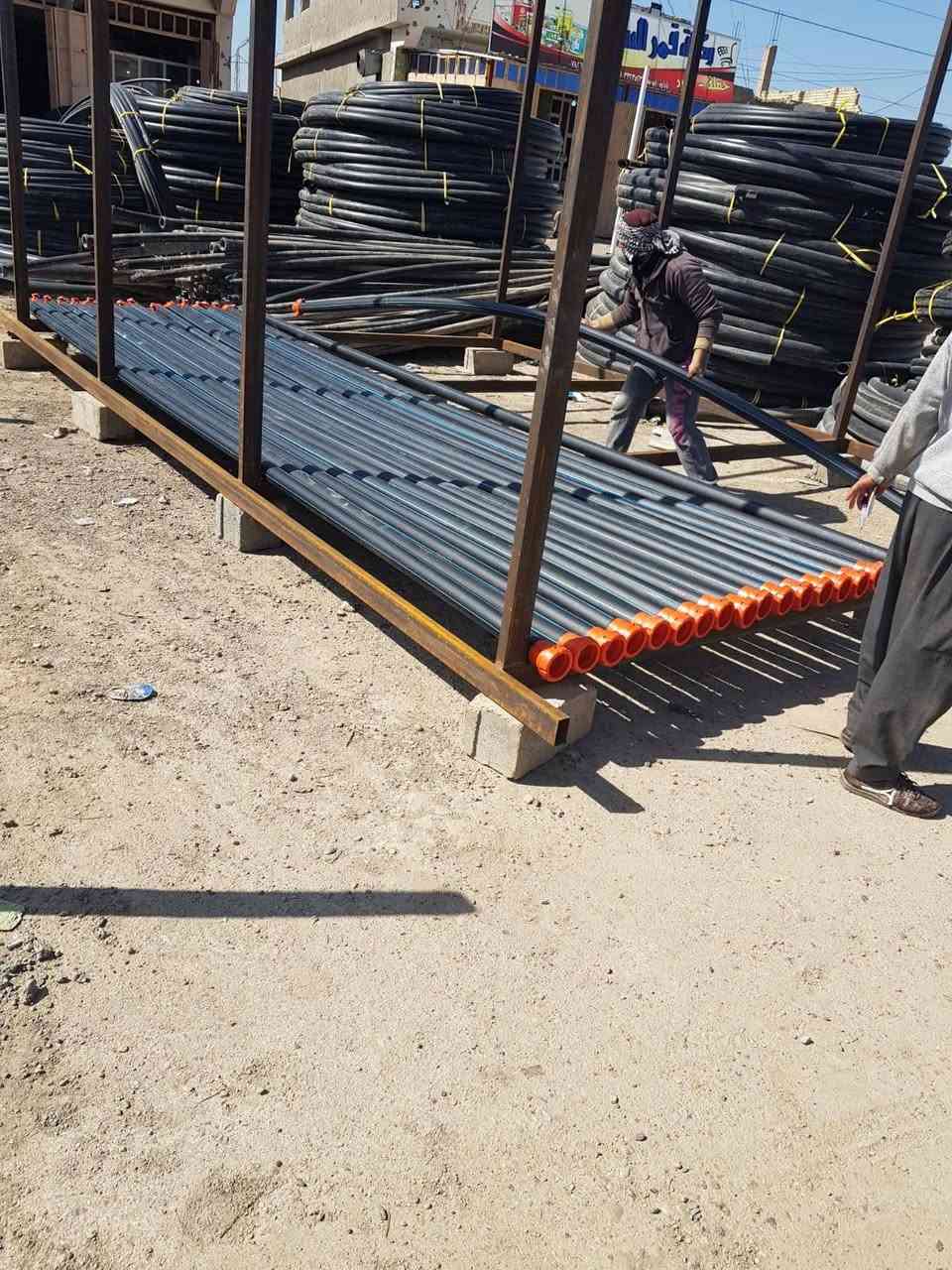 الصقلاويه • انابيب بوري • انابيب بولي اثلين