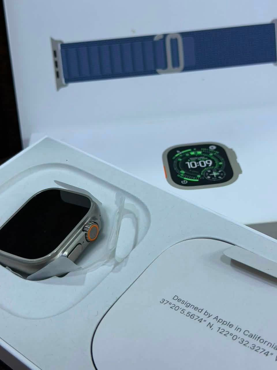 ساعه أبل ⌚️♟️🔥
Titanium  3️⃣ 
اخر اصدار

اللترا  3️⃣ التيتانيوم  الطبيعي
حجم  4️⃣9️⃣  ⛩️
               بطاريه  1️⃣0️⃣0️⃣🔋

            نظافه           1️⃣0️⃣0️⃣💯💯

                 ذاكرة  6️⃣4️⃣  💾👉🔥🔥
مستخدم ايام  👉👉👉
‎مركز سيمو المايسترو دورة شارع الصحه
👉👉***********
اتصال 📞واتس اب /للحجز 
توصيل لكل العراق
تابعني 👉 حتى تشوف كلشي حلو👉👉
