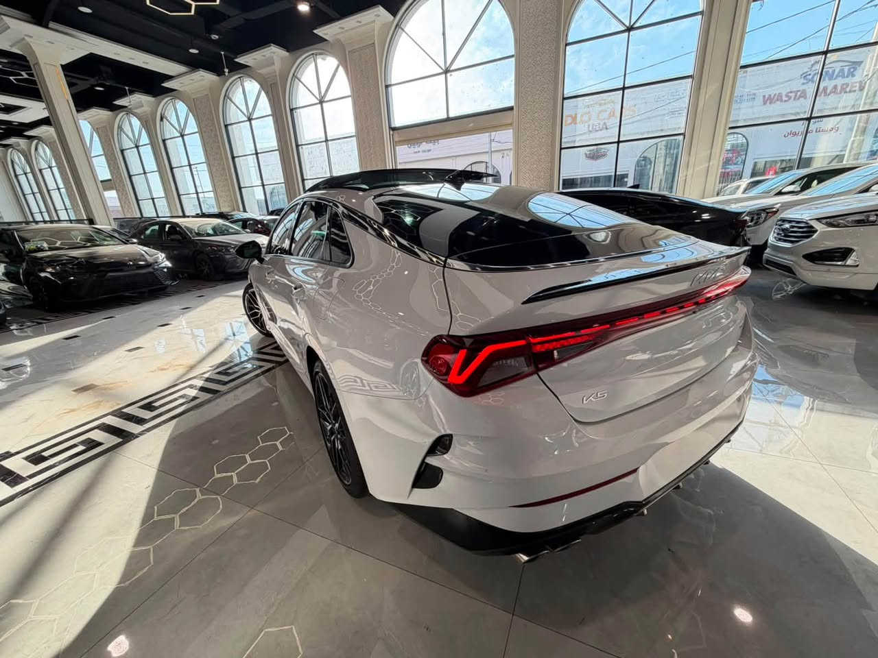 ألسلام عليكم
🔥 GT- K5 
2024 الشكل الجديد 

⭕️ فقط بونت مصبوغ  ❗️
السعر : 187$ ومجال بهه 
الرجاء فقط شراء يتصل 
رقم و الواتساب ***********  
مكينة 2.5 توربو 
ماشية ١١ الف
بانوراما 
بصمة 
تشغيل عن بعد 
ويل كروم 
فول زينون  
رادار أمامي وجانبي وتحديد مسار 
صندوق ذكي 
شاحن لاسلكي ( وايرليس تلفون ) 
شاشة كبيرة 
تدفئة كراسي 
كراسي كهرباء 
لايتات زينون 
شغال عن بعد 
أربع أنضمة قيادة 
سايد بريك بصمة 
وبعد بيها مواصفات هواية 
ايرباك فقط ستيرن طاك مرجع سستم
بدون اي داخل شاصي 

مكان السيارة اربيل -  
تكلفه الرقم 12 ورقه

نص مكتوب في الصور:
- ***********