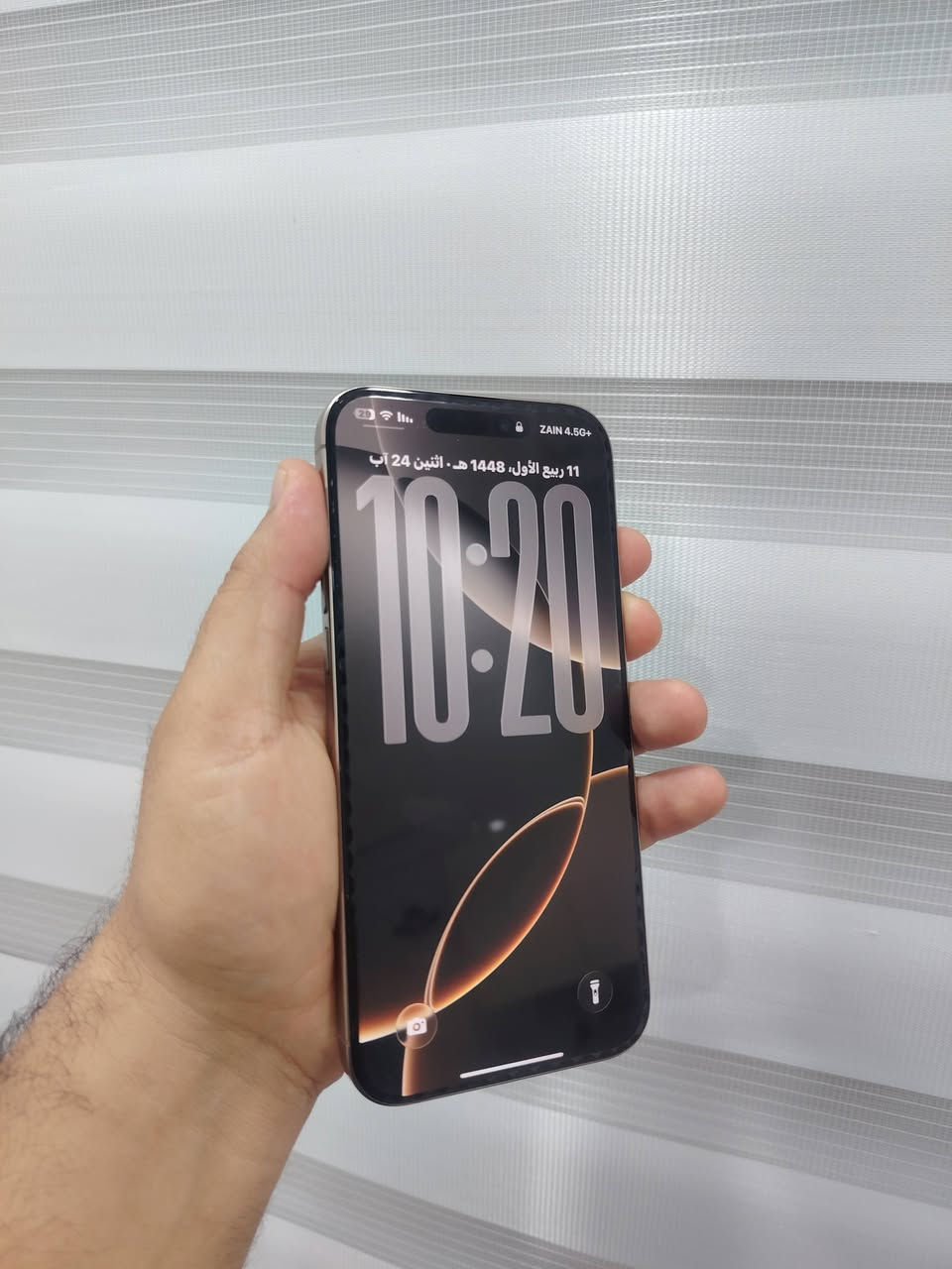iPhone16ProMax
ايفون 16 برو ماكس ذاكرة 256GB بطارية 90 ماستر جديد الجهاز زلغ مابي اللون المميز Desert Titanium ملحقاته كارتون والكيبل الاصليات 
مكاني ناصرية مركز
السعر 1250 وبي مجال بسيط

تواصل اتصال او واتساب ***********
