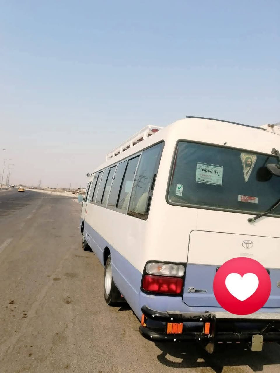 السلام عليكم
كوستر للبيع مديل 2009 سياره مكفوله ما عدا الدواير معمرات وبيهه طخه بلبجم ما مسوايه طخه زغيره سياره جاهزه كشن ستاركس وبيهه منضومه غاز 80 لتر منضومه زنون ويل ناصي تايرات الكدام جدد برجستون والوره نضاف سياره حلوه احله من الصور مال جني رقم نكليزي تحويل ثاني يوم مصفره من كلشي سعرهه 265 وبيهه مجال قليل مكاني بصره ***********
