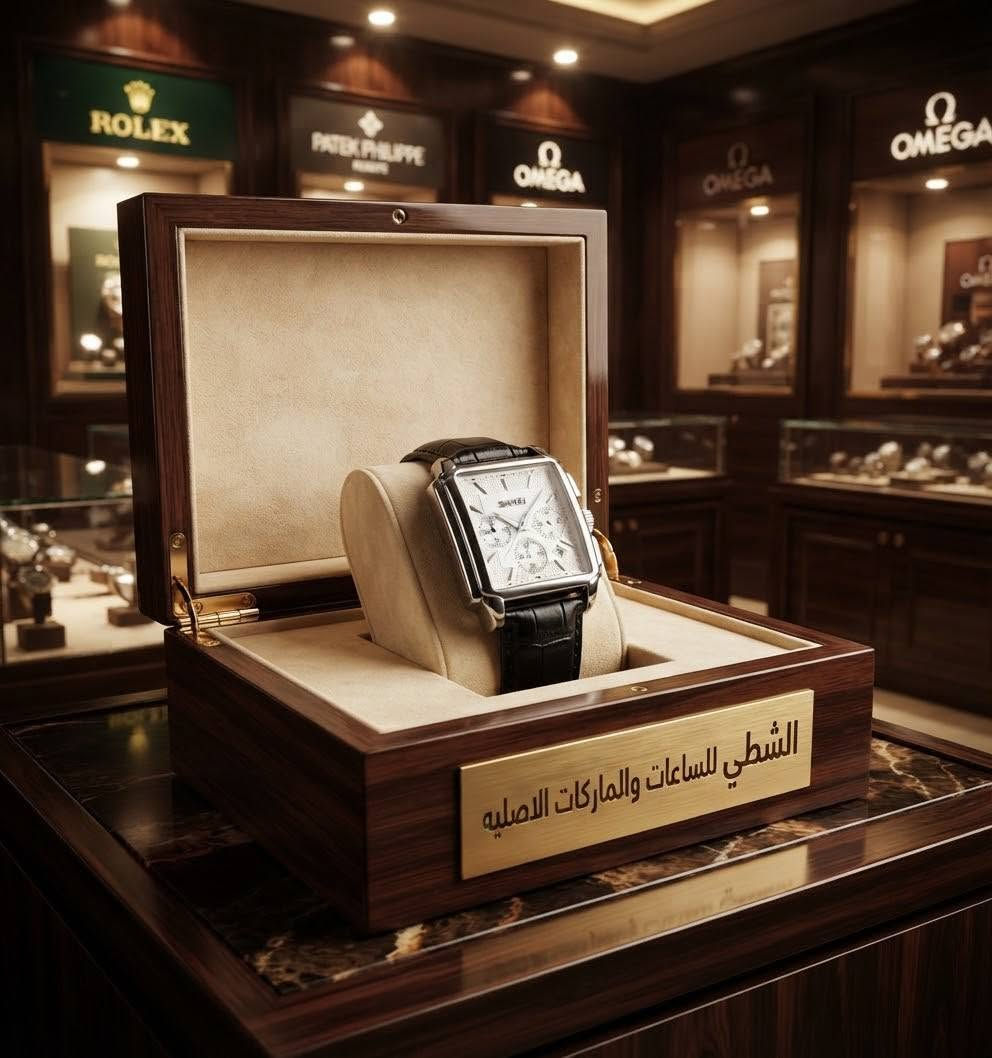 #السعر_بلاش_40الف
#ساعات_الشطي
​"الأصالة عنواننا، والفخامة اختيارك. 💎 اكتشف تشكيلتنا الجديدة من أرقى الماركات العالمية الأصلية. هذه الساعة ليست مجرد أكسسوار، بل هي بيان ثقة. متوفرة الآن لدى 'الشطي للساعات والماركات الأصلية'.
#ثقة #ماركات_عالمية #أصلي #ساعة_يد #الشطي_للساعات"
للحجز تفضل خاص أو واتساب ***********
