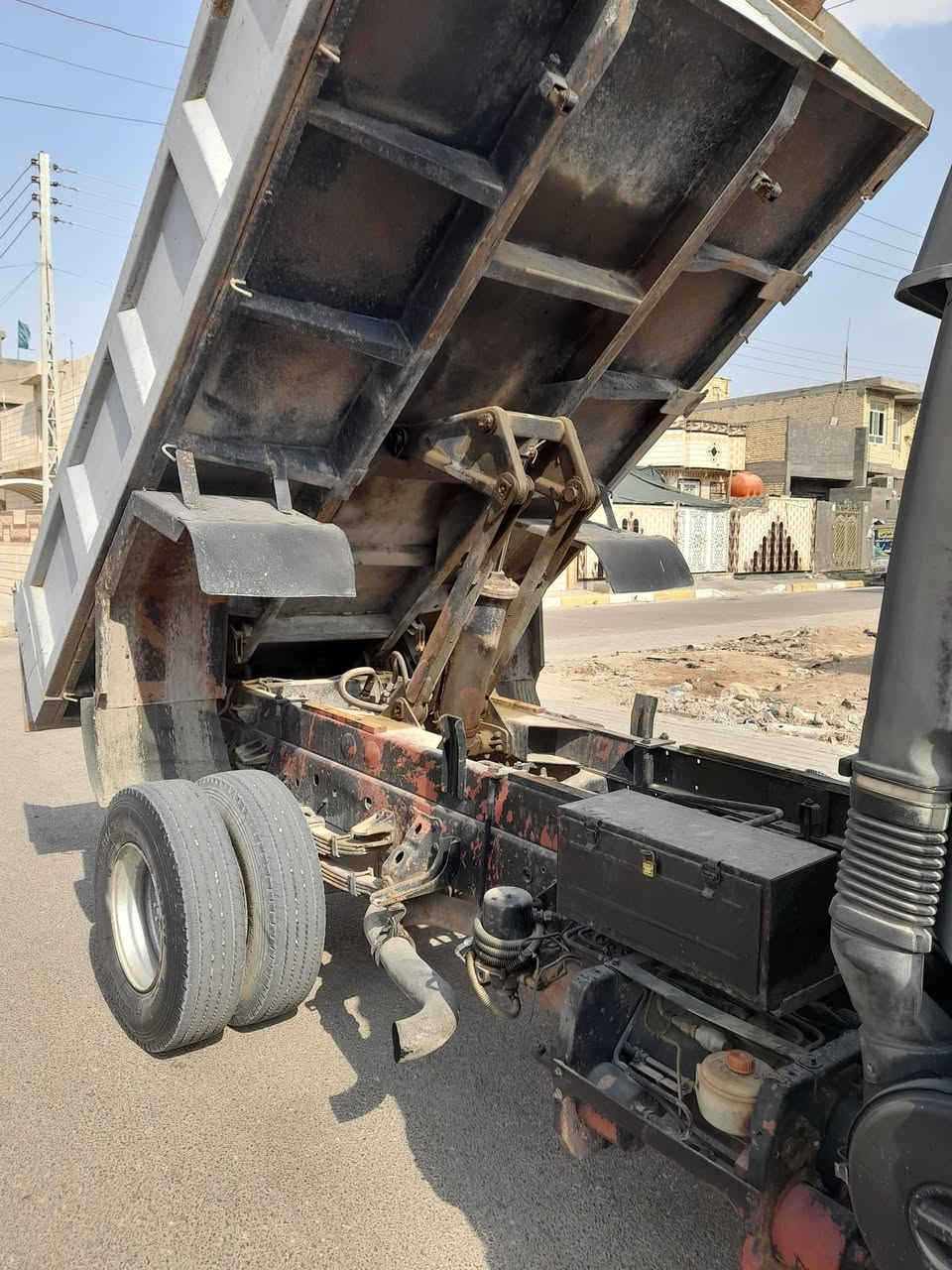 السلام عليكم للبيع هينو انكر قلاب محور موديل ٩٥ المكان السماوه ***********
