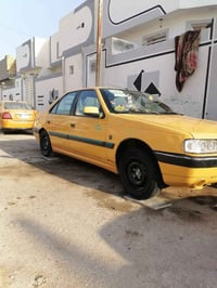 بيجو 405 للبيع مكفوله كفاله عامه رقم بغداد تبريد ثلج وي سويج حداديه كي...
