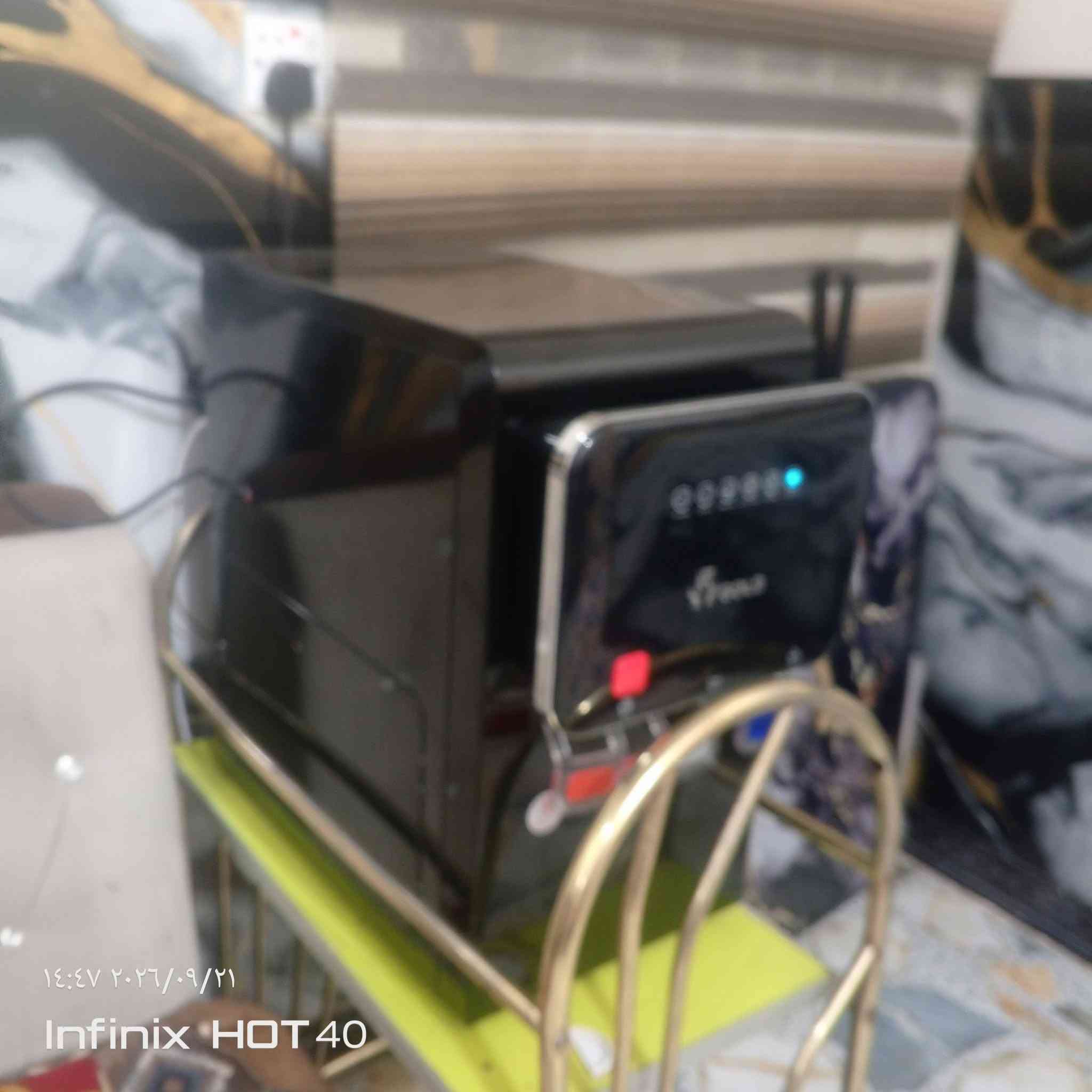 جهاز فلتر حار بارد   نظيف اخو جديد السعر 150 الف وبي مجال ***********

نص مكتوب في الصور:
- ١٤:٤٧ ٢٠٢٦/٠٩/٢١
- Infinix HOT 40
- 14:55 2026/09/21 Infinix HOT 40
