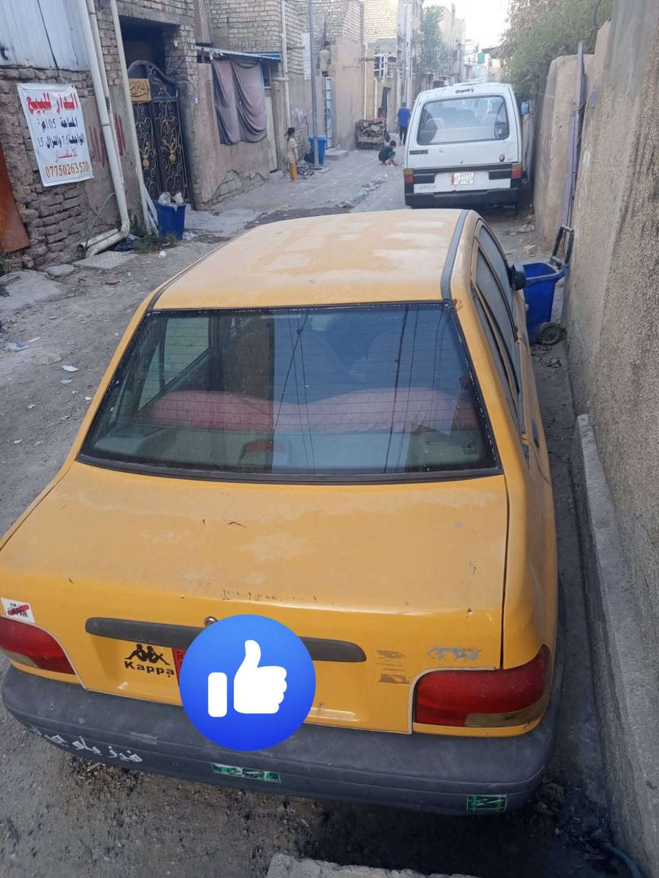 السلام عليكم سياره سايبا للبيع باسمي السياره محرك طافي والباقي كفاله كير وتبريد شغال اسياره باسمي تحويل ثاني يوم ابيعلك على وضعهه العنوان بغداد الغزاليه ب١٨ وبيهه مجال تريد اتصل غير متواجد ع فيس***********
