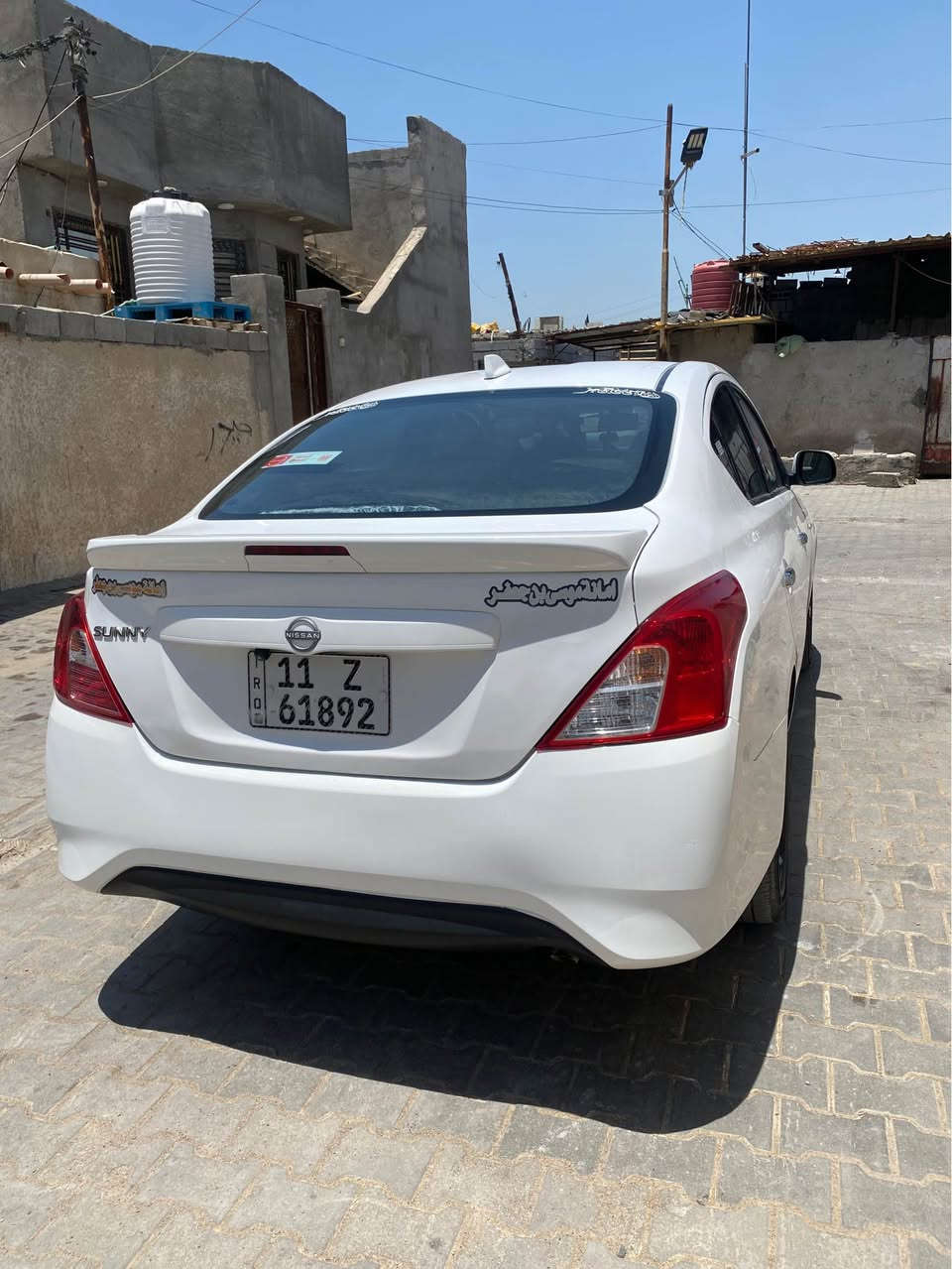 نيسان سني هندي بليته الزركه ماشيه ٤٣ ضربه خفيفه بالصندوق وراجع ع بارد مالت اقصاط رقم بغداد وراعيها بالبصرة المقترض استقطاع مباشر موديل ٢٠٢٤ مكلف بالنشر وهذا رقم راعي السياره ‭***********‬ البصرة, العراق
