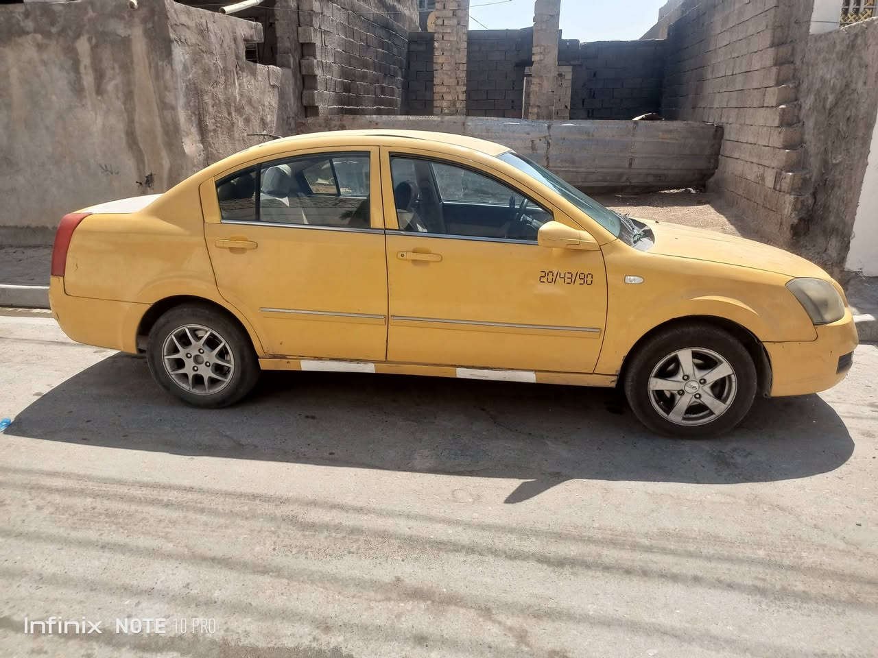 سلام عليكم
شيري a5 2011
بيها طخة من جهة السايق والتبريد فريز مليك 
محرك بلادي حجم 2000 كير اوتوماتيك 
رقم دولي، تحويل مباشر باسمي 
سعر 32 بيها مجال 
مكان بغداد جسر ديالى
***********
