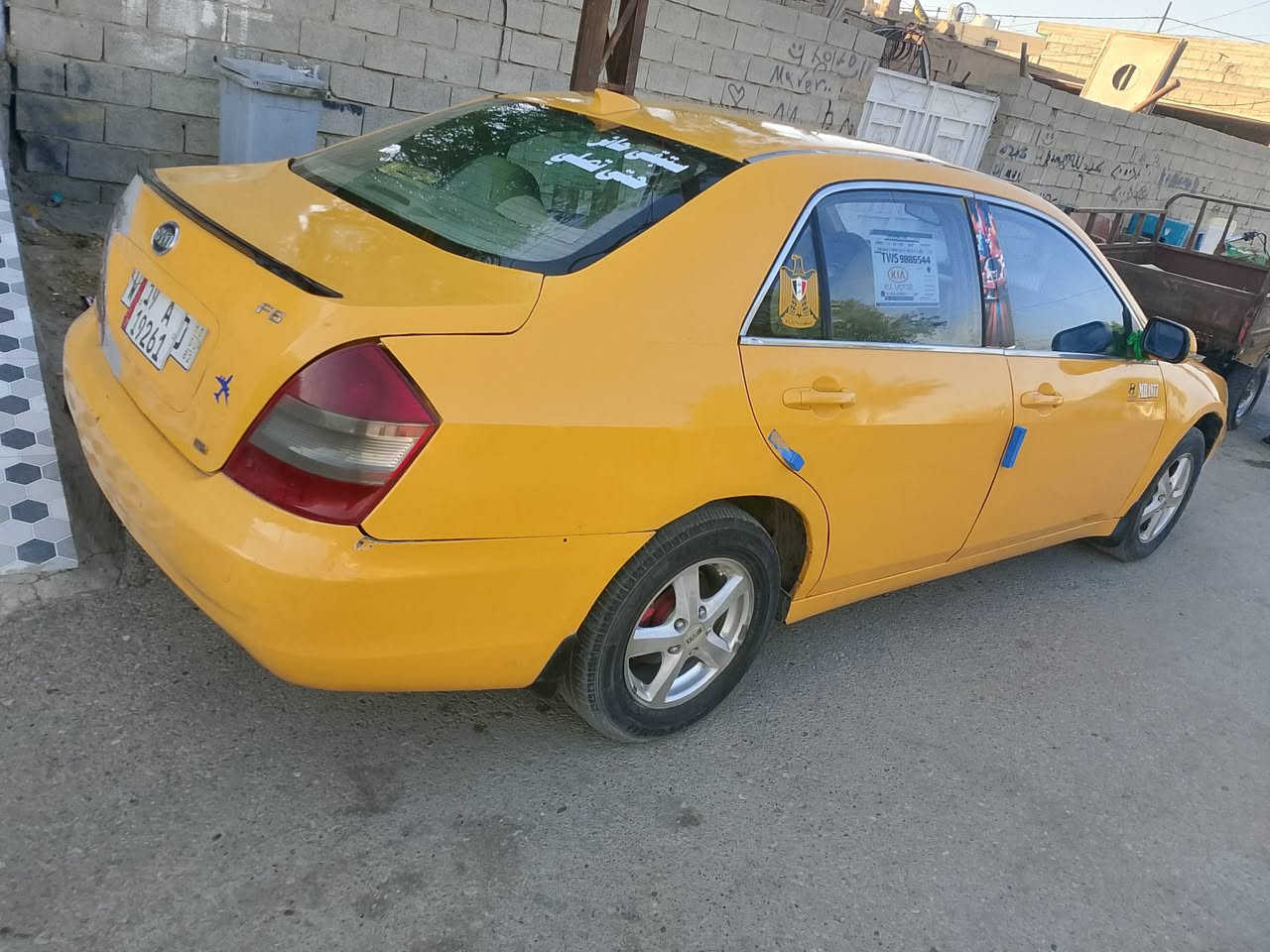 بوايدي 6 موديل 20011 بسمي مصفره هيه وغرامات سياره ناعمه وخير من الله  السعر 33 وبيه مجال حك الجية الستفسار مكان ديالى المقدادية ***********
