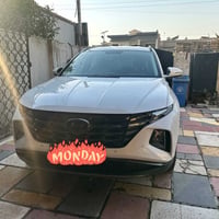 توسان ٢٠٢٣ خليجي لون ابيض رقم بغداد مكفولة من الصبغ والضربة ماشية ٢٨ ا...