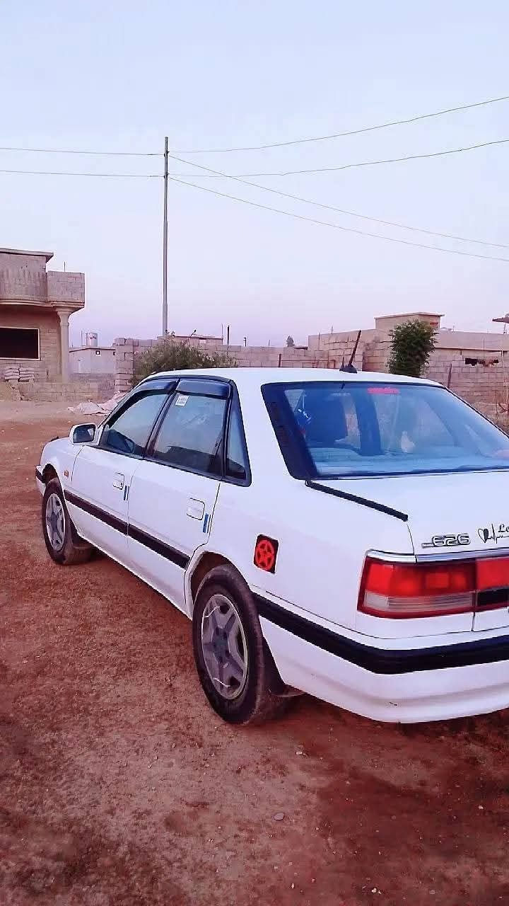 مكلف بنشر 
سلام عليكم للبيع مازدا ياباني  
حجم 626موديل 1991رقم نينوى دولي 
سياره كير عادي محرك 4سلندر حجم 8بخ
سياره كير محرك بشرط سياره صبغ عام 
جماليه  سياره لا صرف ولا بخار صدر امامي وخلفي كله جديد كهربائي كله
شغالات باتري جديد توير جداد.   مكان السياره الموصل بادوش / السعر 35
اني مكلف بنشر خاص ماجاوب اتصل
***********
