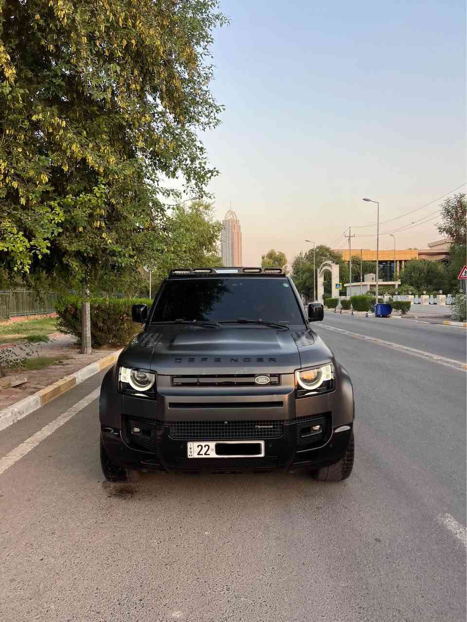 سلام عليكم 
Defender X Dynamic P400 2022
فول مواصفات سيارة فقط بدون داتاشو 
٦ سلندر 
وارد امريكي 
ضرر سيارة نص جاملغ خلفي صبغ
بدون دواخل بدون ارباك 
سيار جديد مابي نواقص
كامل مغلف ppf مات 
بيها موافقة جام مضلل
سعر ٥٢٥ ورقة مجال بسيط
مكان اربيل
واتساب *********** أربيل, العراق
