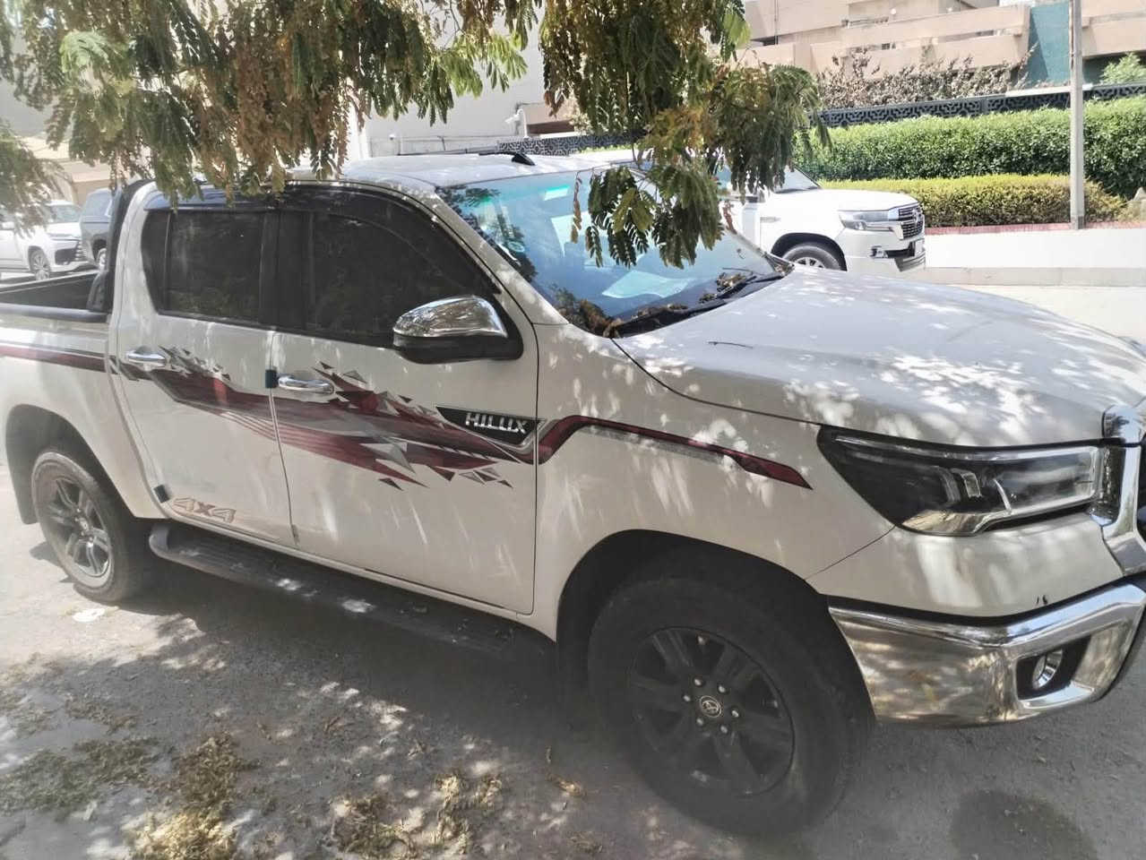‏سلام عليكم سيارة للبيع فورويل موديل 22 رقم واسط مكانها بغداد سيارة فول مواصفات كويتية ماشية 100,000 الاستفسار***********
